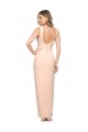 Comprar Cubierta Cuadrado Crepé Elástico Largo Formales Vestidos de dama de honor / Vestidos de fiesta