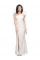 Comprar Marfil Cubierta Un Hombre Crepé Elástico Largo Formales Vestidos de dama de honor / Vestidos de fiesta
