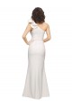Comprar Marfil Cubierta Un Hombre Crepé Elástico Largo Formales Vestidos de dama de honor / Vestidos de fiesta