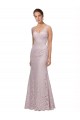 Comprar Sirena Cuello en V Cuello de Corazón Encaje Largo Vestidos de dama de honor / Vestidos de fiesta