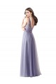 Comprar línea A Cuello de Corazón Tul Encaje Largo Vestidos de dama de honor