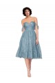Comprar línea A Hombros Descubiertos Encaje Corto Vestidos de dama de honor / Vestidos de cóctel