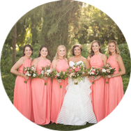 Comprar Naranja Vestidos de dama de honor