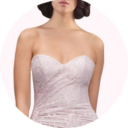 Comprar Cuello de Corazón Vestidos de dama de honor