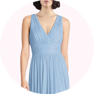 Comprar Cuello en V Vestidos de dama de honor