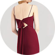 Comprar Corbata en la espalda Vestidos de dama de honor