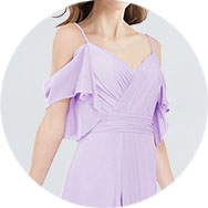 Comprar Top Con Hombros Vestidos de dama de honor