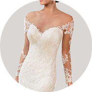 Comprar Manga Larga Vestidos de novia